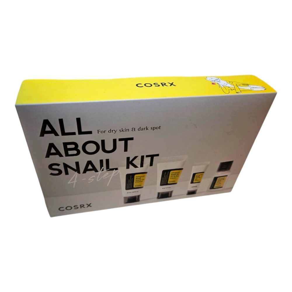 COSRX Snail Skincare Set - Yellow and White